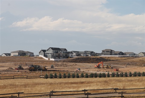 Development in east Cheyenne